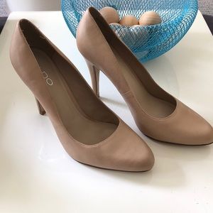 ALDO Tan High Heel Shoes Size 38